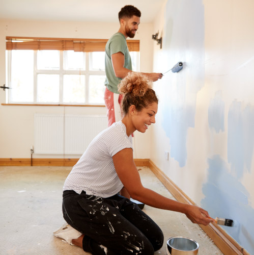 Couple Painting